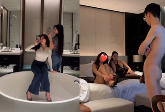 超高顏值極品女神【姜舒婷】6月6日雙女主極品雙飛後篇