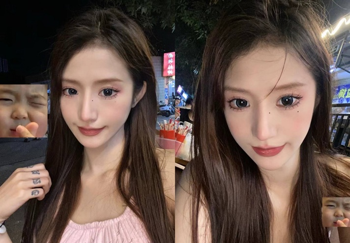 高顏值大眼睛美女露臉性愛啪啪自拍，窮人女神富人母狗