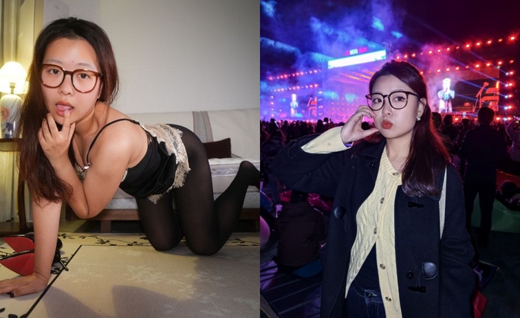 溫柔的美麗姐姐極度反差，床上和男友做愛，私下在外又和別人大玩3P