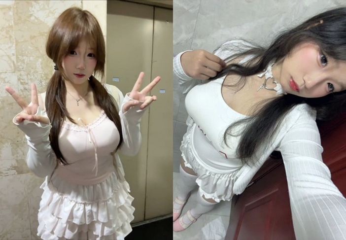 阿黑顏大乳暈炮彈奶美少女各種露臉自嗨，小母狗屬性拉滿