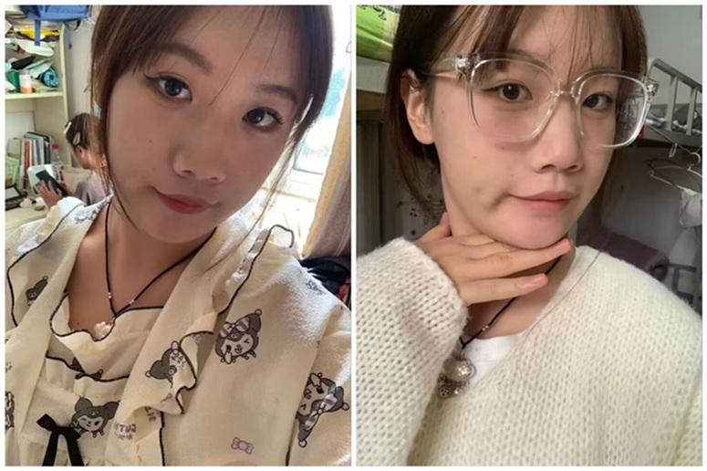 大奶眼鏡學生妹 腰細屁股翹身材也給到夯 浪叫連連男友操的爽呆了精液噴射騷屁股