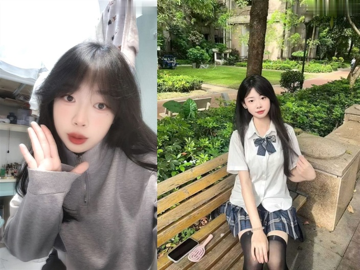 美女大學生【陸悅晴】在酒店被金主爸爸調教暴操 極度反差