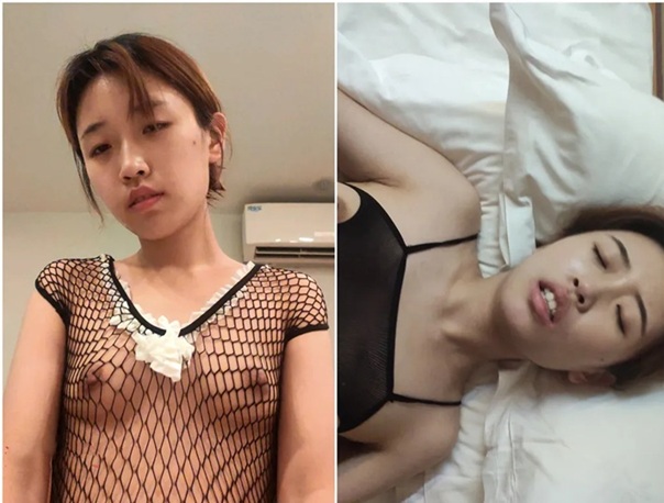 【原檔泄密】四川短髮良家少婦黑色漁網蕾絲造型搭配花紋網襪 酒店場景暗黑系燈光氛圍感直接拉滿