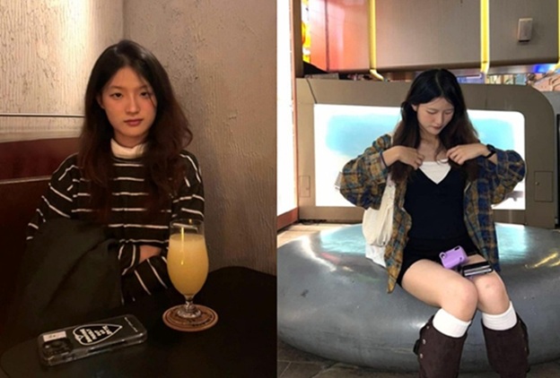 學妹表面斯斯文文的其實是一個騷貨，衣服還沒脫完被後入一邊打屁股一邊辱罵用力一點