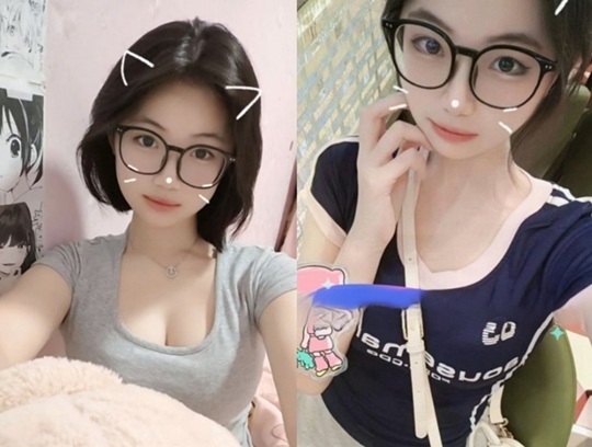 【重磅】青澀素人眼鏡小美女【王雅熙】大哥群調1V1定製，小妹真反差，玩的火爆