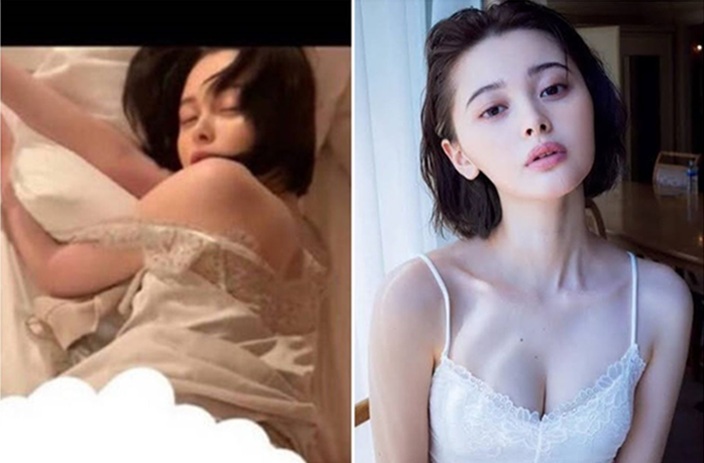 混血女星私密影片外流