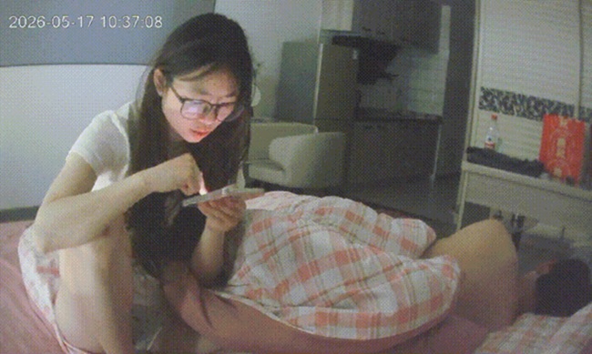 流出 樂橙酒店近視角偷拍 神仙顏質小美女和八塊肌帥氣男友~69~深喉~激情啪啪